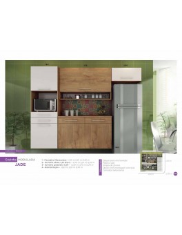 COZINHA MODULADA JADE COMPLETA