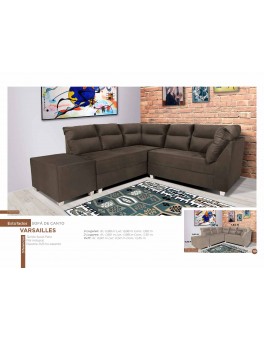 SOFA EM L COM PUFF VERSAILLES